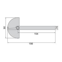 INSIZE インサイズ プロトラクタ 4780-85A 1セット(5個)（直送品）