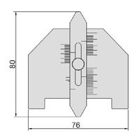 INSIZE インサイズ 溶接ゲージ 4851-1 1セット(2個)（直送品）