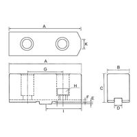 ジーネット GIGA ギガ・セレクション スクロール生爪 SBSー9BーH32 SBS9B32 1セット(2組)（直送品）