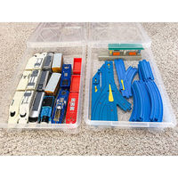 サンコープラスチック フードテナー フタ付 No.2 クリア(セット販売:10個) 4547883552081 1セット(10個)（直送品）