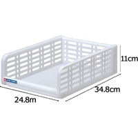 サンコープラスチック エルピストレー A-4 ホワイト 4973230413673 1セット(1個×10)