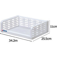 サンコープラスチック エルピストレー AW ホワイト(セット販売:10個) 4973230413772 1セット(10個)（直送品）