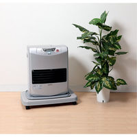 サンコープラスチック ファンヒーターキャリー シルバー(セット販売:5個) 4973230425096 1セット(5個)（直送品）