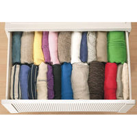 サンコープラスチック Ola. 衣装ケースワイド 深型 4段 コロ付 ホワイト 4973230421760 1個（直送品）