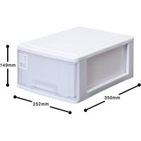 サンコープラスチック シルキー 410 ホワイト(セット販売:10個) 4973230431660 1セット(10個)（直送品）