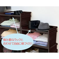 サンコープラスチック ラコン トレー ブラウン(セット販売:15個) 4973230437273 1セット(15個)（直送品）