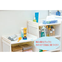 サンコープラスチック ラコン トレー ホワイト(セット販売:15個) 4973230437266 1セット(15個)（直送品）