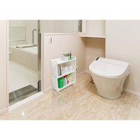 サンコープラスチック ラコン 積み重ねラック ハーフ ホワイト(セット販売:10個) 4973230437464 1セット(10個)（直送品）