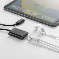 サンワサプライ Type-Cオーディオ変換アダプタ(USB PD対応) MM-ADUSBTC3 1個