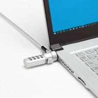 サンワサプライ スロット標準＆nano対応セキュリティワイヤー（ダイヤル錠） SL-92 1個（直送品）