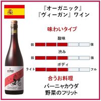 スペイン　ネレマン　オーガニック　テンプラニーリョ・モナストレル 赤ワイン ミディアムボディ　750ml 1本　ユニオンリカーズ