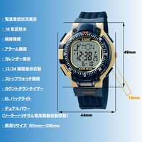 ノア精密 電波ソーラーウォッチ XXW-502 NB 1個（直送品）