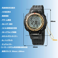 ノア精密 電波ソーラーウォッチ XXW-502 GD 1個（直送品）