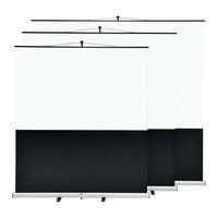 近畿エデュケーションセンター モバイルスクリーン MO-WX100 1台（直送品）