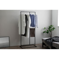 アイリスオーヤマ スタイル物干し 角型大容量タイプ ブラック STMS-800LC 1台