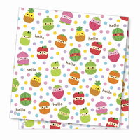 トルネ レジャーシート ひょっこりフルーツ 2畳 3~5人用 止めピン付き 240419 1個（直送品）