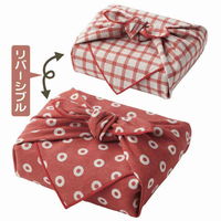 トルネ ランチクロス ナフキン リバーシブル レッド 大判 240452 1個（直送品）