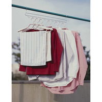 下村企販 洗濯ハンガー ハンガーホルダー ステンレスフック10連ハンガー 258375 1個（直送品）