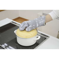 ミトン　ヴィンテージミトン　鍋つかみ　グレー 265513 1個 サンベルム（直送品）