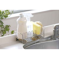 下村企販 スポンジラック TSUBAME 水が流れる 洗剤ラック ステンレス製 266691 1個（直送品）