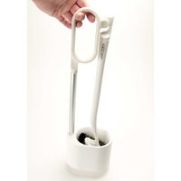 日本クリンテック トイレブラシ ケース付き kaz clean ホワイト 275518 1個