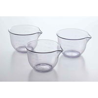 下村企販 ボウル 3個セット 電子レンジ対応 日本製 グリルdeクック レンジで使えるミニボウル 3個組 278947 1個（直送品）