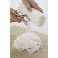 下村企販 スライサー MamaCook ママクック スゴ切れ 千切り&ツマ切りピーラー ステンレス製 日本製 279004 1個（直送品）