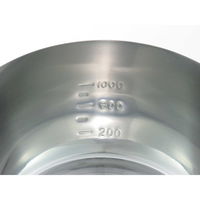 下村企販 雪平鍋 18cm 日本製ゆきひら鍋 TSUBAME 目盛り付き ステンレス製 304551 1個（直送品）