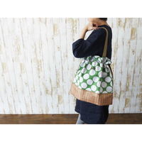 現代百貨 エコバッグ 保冷機能付き Olivia ショッピングバッグ グリーン 314375 1個（直送品）