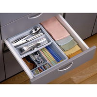 下村企販 カトラリーケース 抗菌 スライド式 整理トレー 330386 1個