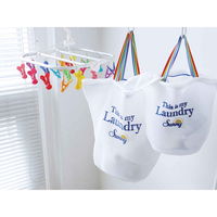 現代百貨 洗濯ネット SUNNY RAINBOW ランドリーネット バッグ ランドリーバッグ Lサイズ 335943 1個（直送品）