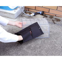 網戸掃除 タワシ 網戸洗いタワシ 高いところ ミトンタイプ たわし 網戸 エアコンフィルター 掃除 343598 1個 サンベルム（直送品）