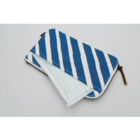 現代百貨 マスク 収納 抗菌 消臭 COCO 抗菌マスクポーチ ブルー 345547 1個（直送品）