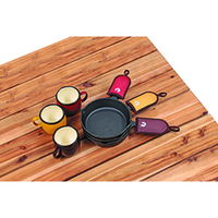 パール金属 アウトドア スキレット ハンドルカバー キャプテンスタッグ CAPTAIN STAG レッド 360660 1個（直送品）