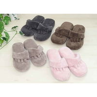 オクムラ スリッパ 5本指リラックススリッパ Mサイズ ベージュ 386777 1個（直送品）