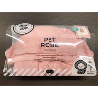 シービージャパン ペット用ローブ 抗菌加工 hachi カラリペットローブ ピンク 391702 1個（直送品）