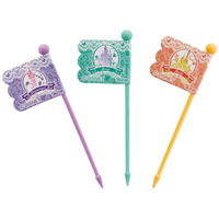 スケーター ピック お弁当 9本入 3柄×各3本 ディズニープリンセス 394691 1個（直送品）