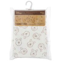スケーター ふきん 綿100% かや生地ふきん 3枚入 くまのプーさん 398207 1個（直送品）