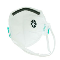 小野商事 N95 マスク 排気弁付 10箱100枚 米国NIOSH認定 折りたたみ型 MS8265 10箱（100枚入）（直送品）