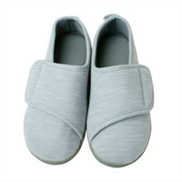 小野商事 介護シューズ マジックテープタイプ グレー Sサイズ WS8005 1足（直送品）