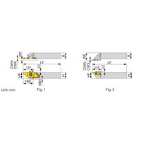 タンガロイ JSXXR/L JSXXR2525Z09 1個（直送品）