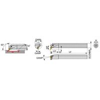 タンガロイ AーPVUNR/LーEco A25R-PVUNR1204-D370 1個（直送品）
