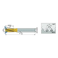 タンガロイ MTECZーISO MTECZ08078C171.5ISO:AH725 1個（直送品）