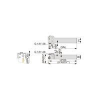 タンガロイ CHFVR/LーCHP CHFVL2525-CHP 1個（直送品）