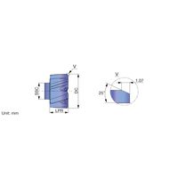 タンガロイ HRMーBL HRM-13.000-BL-T5:AH725 1個（直送品）