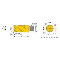 タンガロイ VEHー1.5xD VEH120L18.0R10I04S08:AH715 1セット(2個)（直送品）