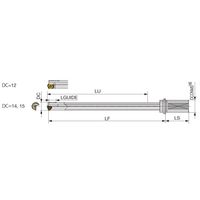 タンガロイ MCTR L/D=35， 40， 45 MCTR15.00XM25-35 1個（直送品）