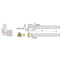 タンガロイ STCFVRー18 STCFVR1212X18 1個（直送品）