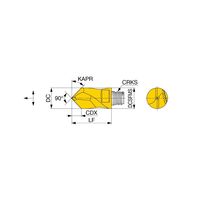 タンガロイ VDS VDS100A45-02S06:AH725 1セット(2個)（直送品）