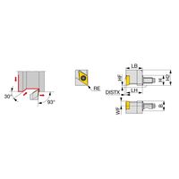 タンガロイ QC12ーJSDJ2CRーY QC12-JSDJ2CR11-Y 1個（直送品）